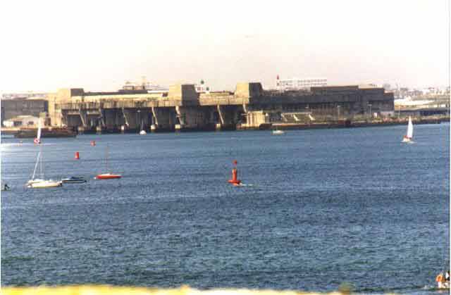 Submarine pens at Lorient