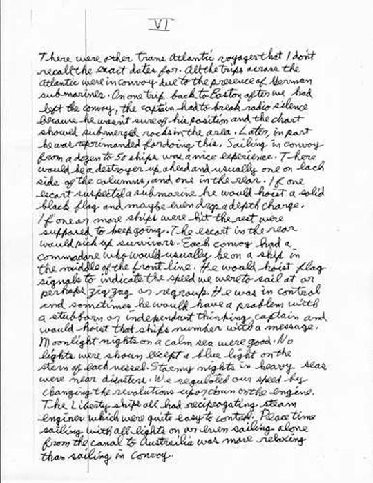 Charles Seerveld memoir, page 7 — handwritten account