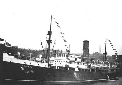 SS Caribou, St. Johns NL Canada, 1925