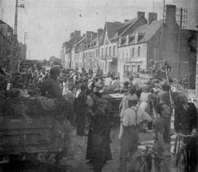 Men of the 8th Division in Normandy