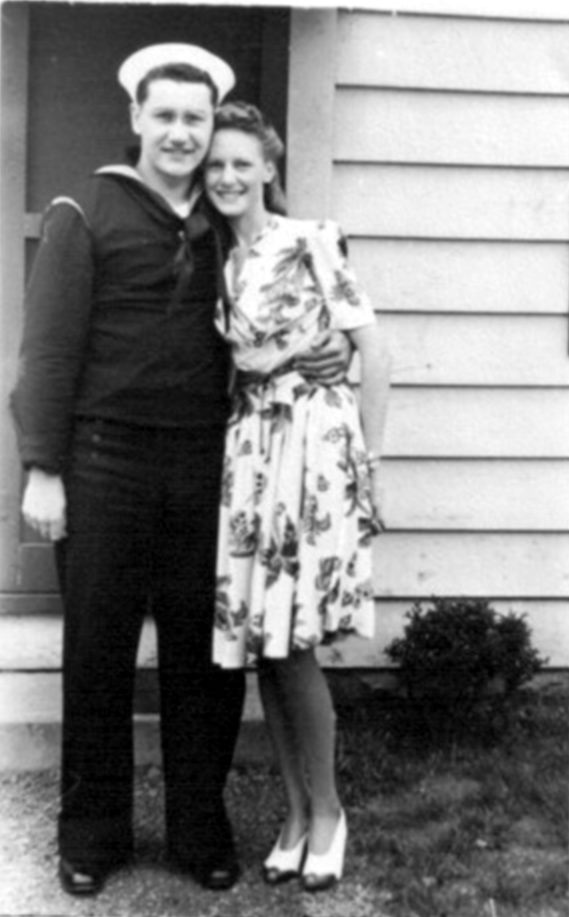 Raymond W. Bunting and Norma Jefferson at Bedford Springs, August 31, 1942