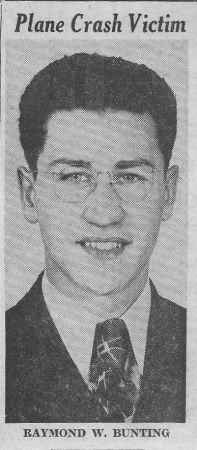 Camden Courier-Post, November 23, 1942 — Walter Bunting, Van Hook Street