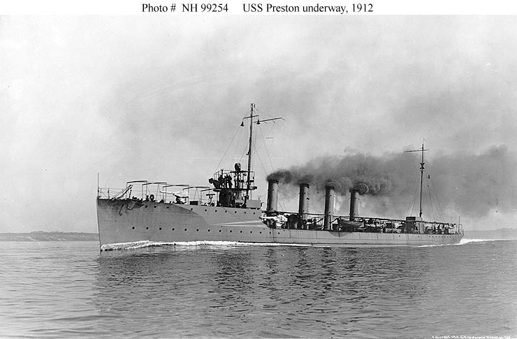 USS Preston DD-19
