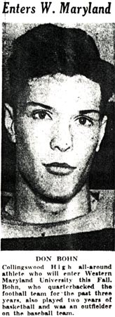 Camden Courier-Post, May 23, 1942 — Enters W. Maryland