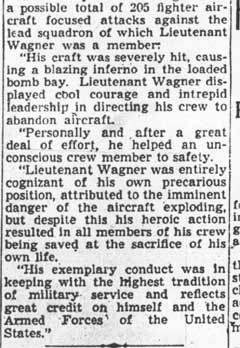 Man Who Gave Life To Save Pals Cited — newspaper clipping, page 3