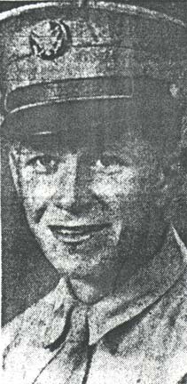 Private First Class Earl Chew, 705 Fairview Street