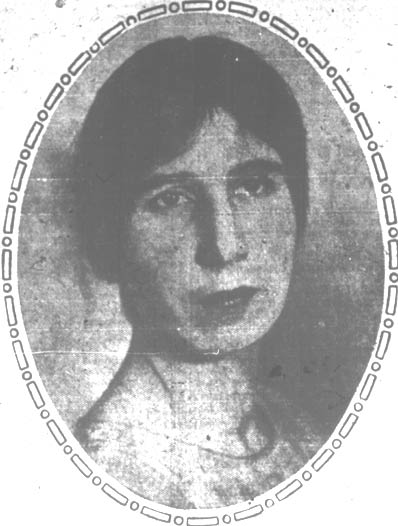 Photograph of Mrs. Edward B.A. Walton (Margaret Walton), mother of Lieutenant Edward B. A. Walton Jr., January 1928