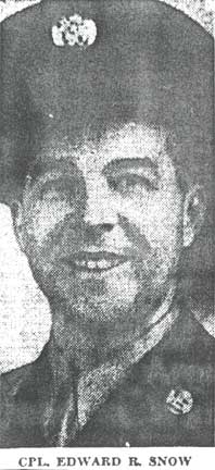 Technician Fifth Class Edward R. Snow, 3421 Highland Avenue