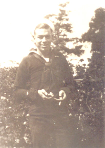 Edwin Frederick Mathys in the peacetime Navy