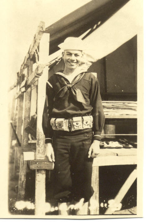 Edwin Frederick Mathys in the peacetime Navy