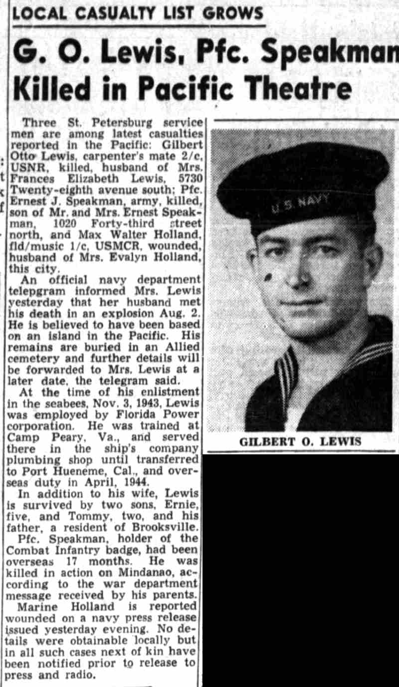 St. Petersburg Times, August 8, 1945