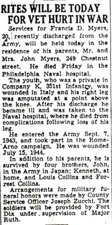 Camden Courier-Post, December 5, 1945