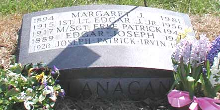 Grave marker of Erle P. Flanagan, Honolulu Memorial