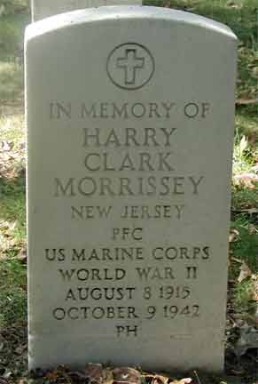 Harry Clark Morrissey memorial