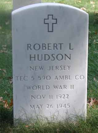 Robert L. Hudson grave marker