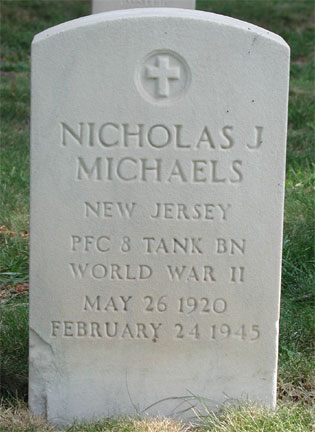 Portrait of Private First Class Nicholas J. Michaels