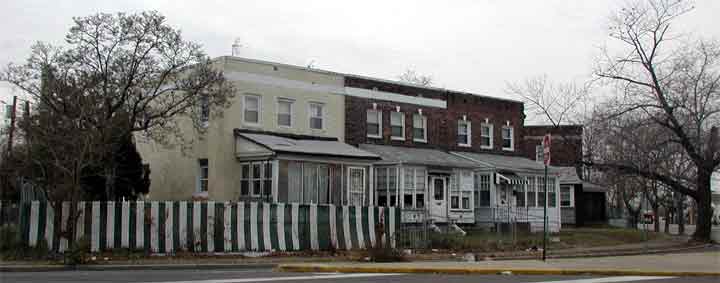 Home of Charles W. Bush at 834 Morgan Boulevard, Camden NJ, photographed December 24, 2002