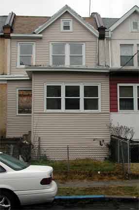 1423 Crestmont Avenue, Camden NJ, December 2002 — home of John Paul Icart