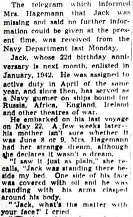 Camden Courier-Post, July 2, 1943, article continued
