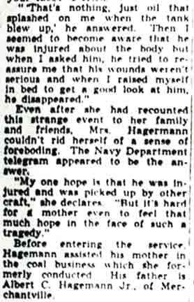 Camden Courier-Post, July 2, 1943, article continued