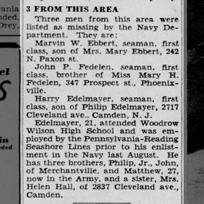 3 From This Area, Philadelphia Inquirer
