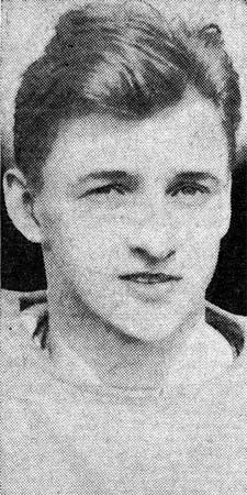 Harry Maisch portrait, Camden Courier-Post, February 7, 1938