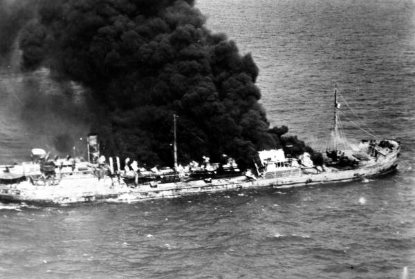The tanker SS Gulfland, Gulf Oil Corporation