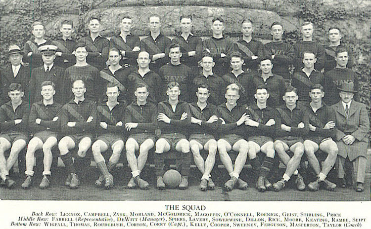 1932 U.S. Naval Academy Soccer Team
