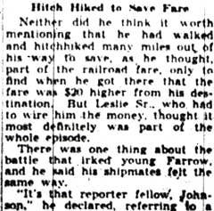 Camden Youth, 18, Ate Ice Cream As USS Lexington Sank — Camden Courier-Post, June 23, 1942, part 9