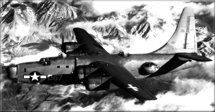 VP-119 PB4Y BUNO: D67 — photographed in California in 1944 during training at NAAS Camp Kearny
