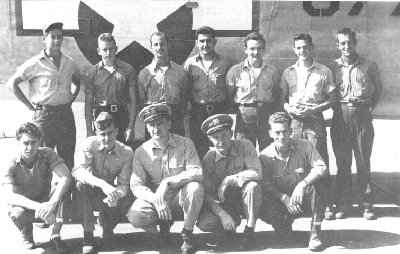 Crew 4, VPB-119 — Livio J. Banda is standing, 4th from left
