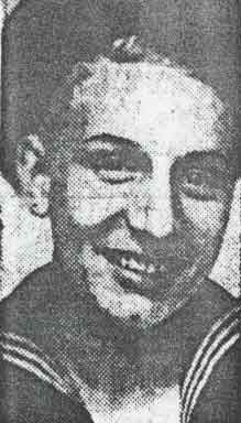 Norris Charles Sharp, Electrician's Mate Third Class, U.S. Navy, portrait