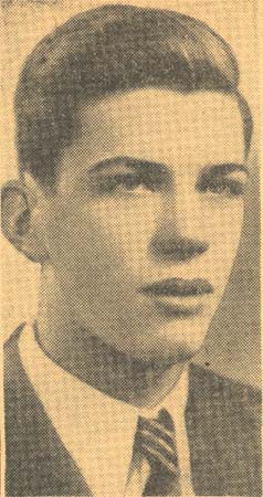 Richard Oliver Kelleher, Haddon Heights High School yearbook, 1939
