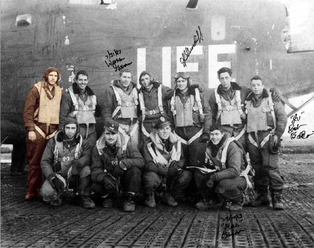 Crew photo, Venosa Italy, December 27, 1944