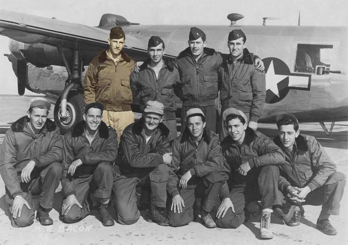 Crew photo, Topeka KS, October 1944