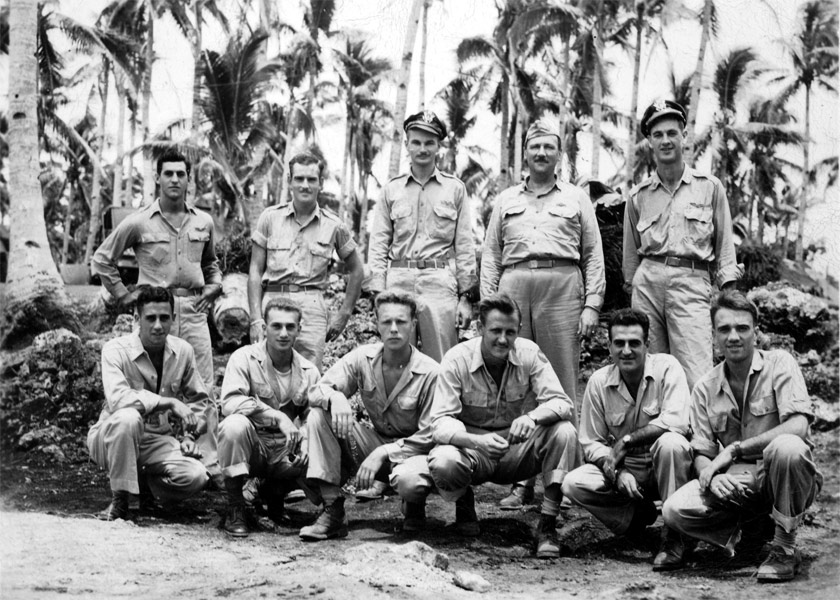Crew of Lieutenant Whitaker, 394th Bomb Squadron, 5th Bomb Group