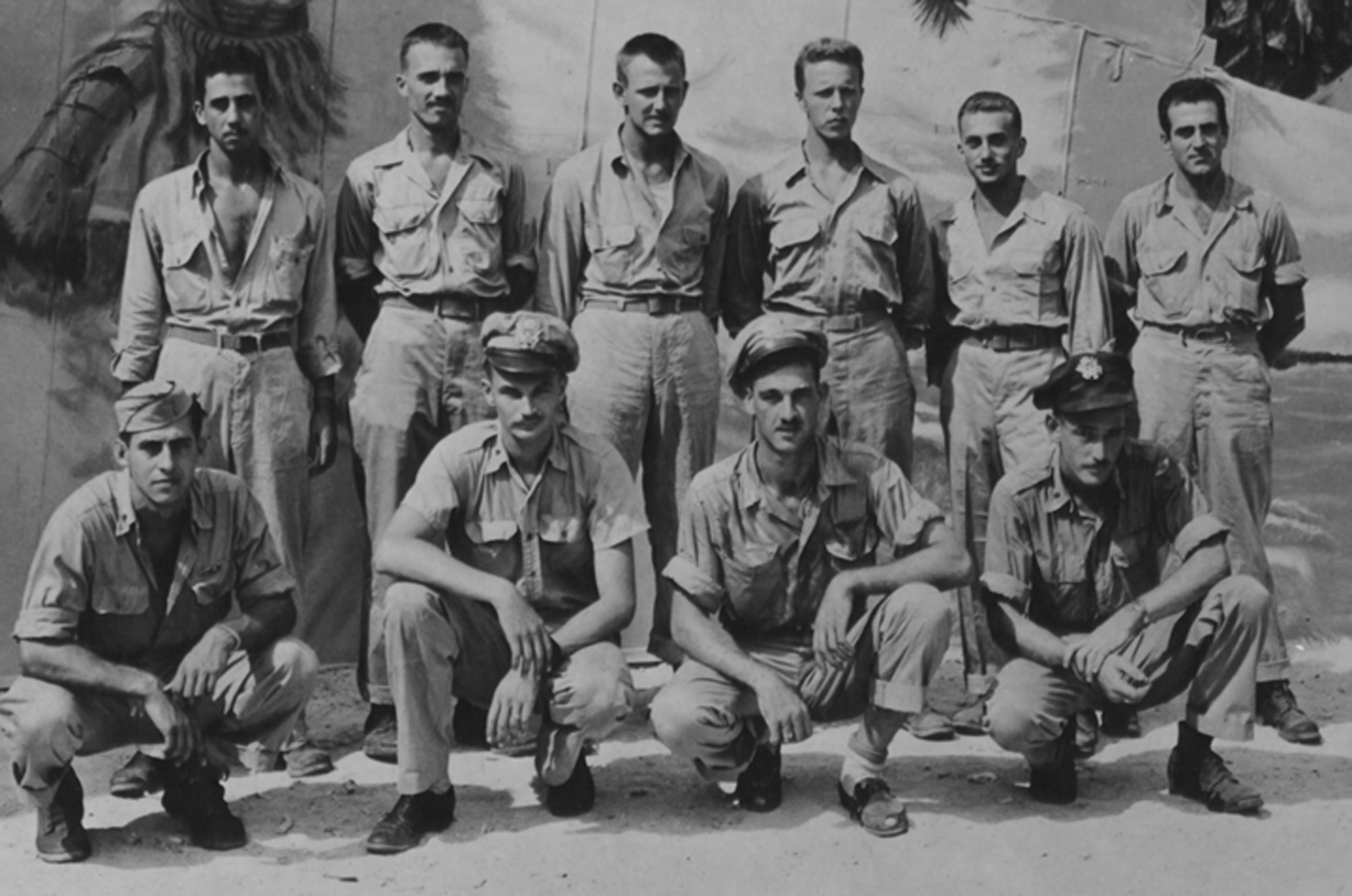 Crew of Lieutenant Whitaker, 394th Bomb Squadron, 5th Bomb Group