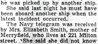 Camden Courier-Post, November 5, 1942 — article text, column 2