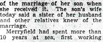 Camden Courier-Post, November 5, 1942 — article text, column 3