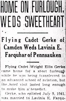 Home on Furlough, Weds Sweetheart