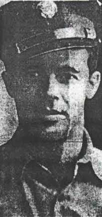 Portrait of Cpl. Lee W. Hartshorn