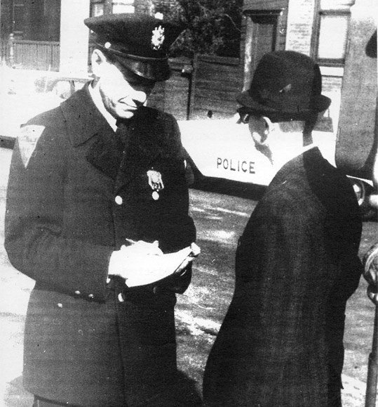Street Report from Citizens — Officer William 'Bill' Haines