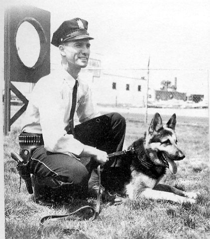 Policeman and Dog — Partner and Friend — Dave Newberry