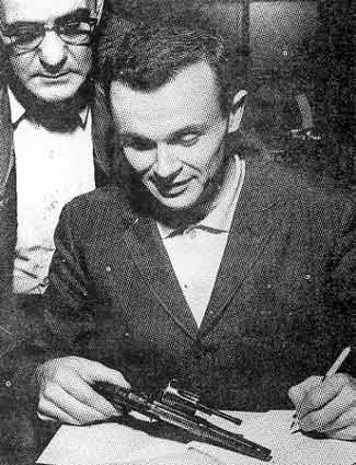Confiscate Weapon Display — Inspector Watkins, Joseph McComb Jr.