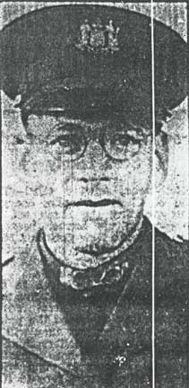 Portrait of Edward C. Hahn, Camden Police Officer