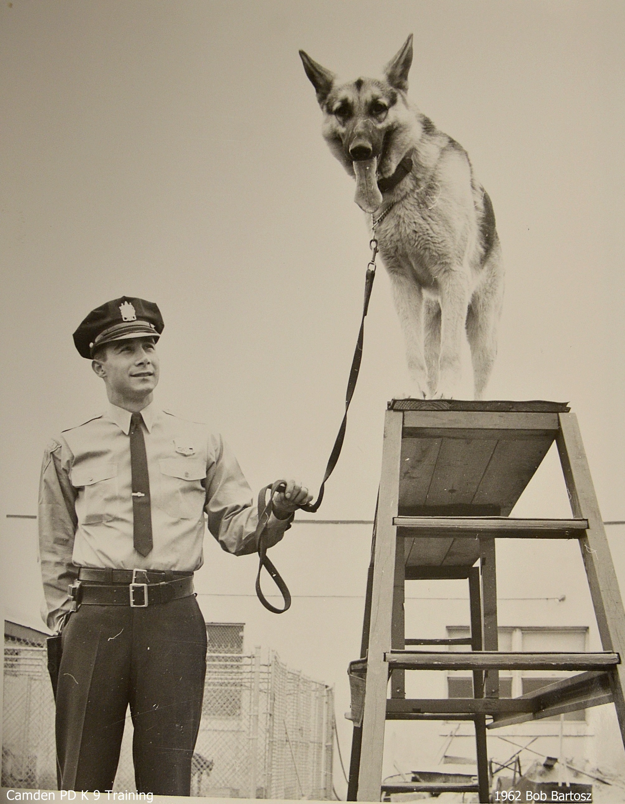 John Aversa & Fritz I, 1962 (Photo by Bob Bartosz)