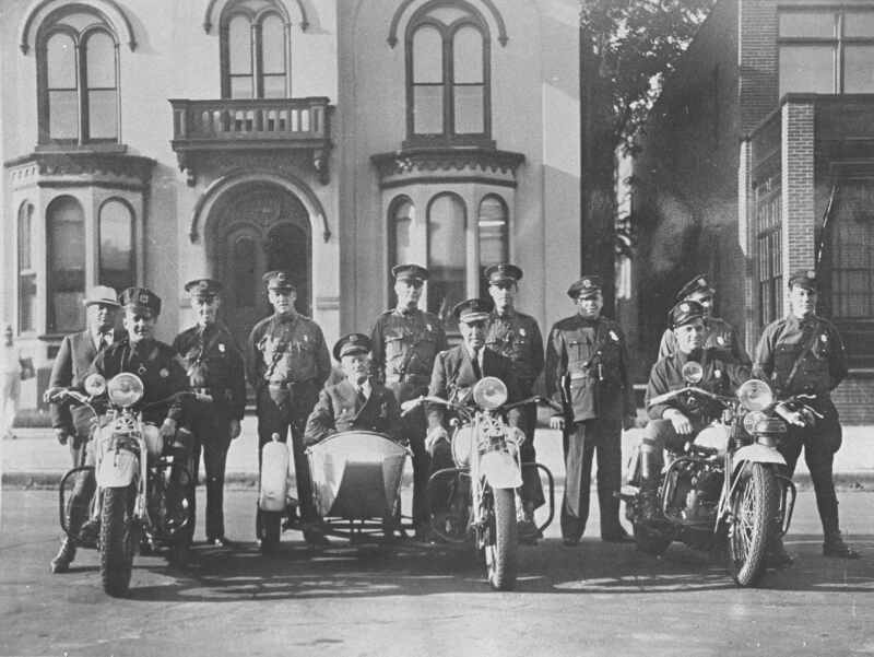 Camden Motorcycle Police, mid-1920s