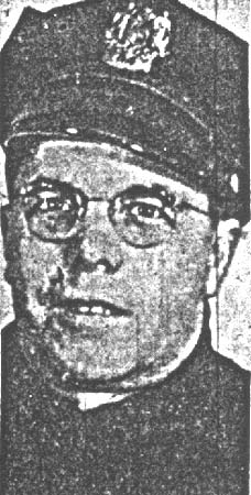 Portrait of Patrolman George Hemphill, Camden Police Department
