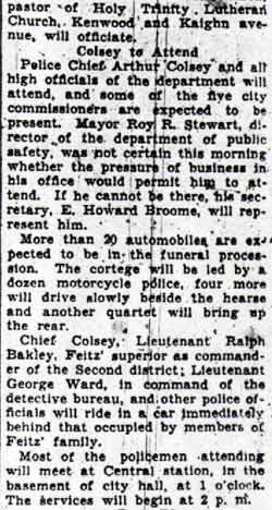 Feitz funeral, Camden Evening Courier, September 8, 1934