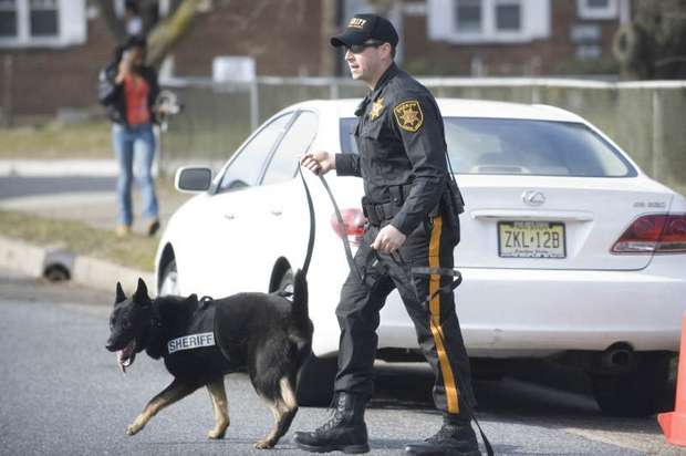 Camden K-9 Unit along Baird Boulevard, February 22, 2012